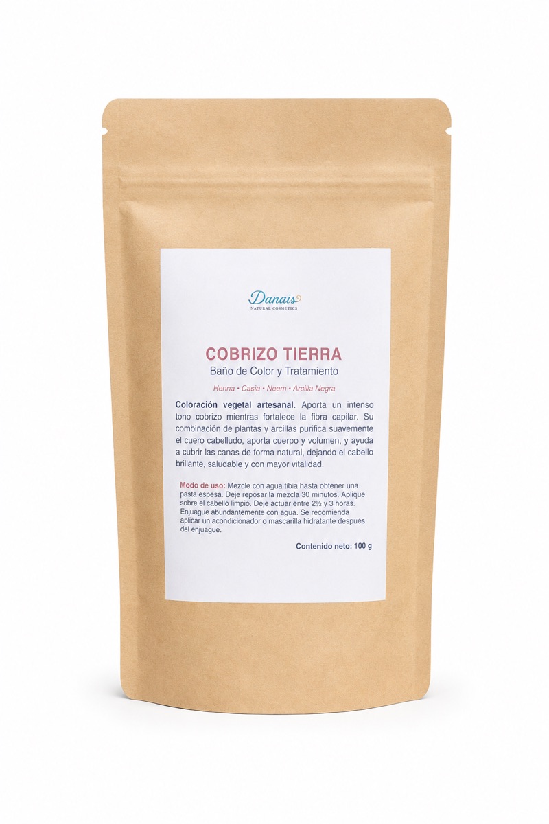Cobrizo Tierra Danais baño de color y tratamiento reparador