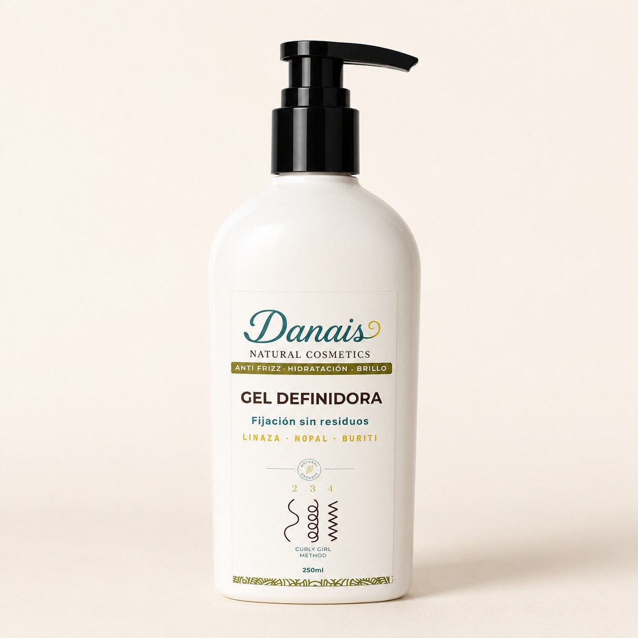 Gel definidora vegetal Danais